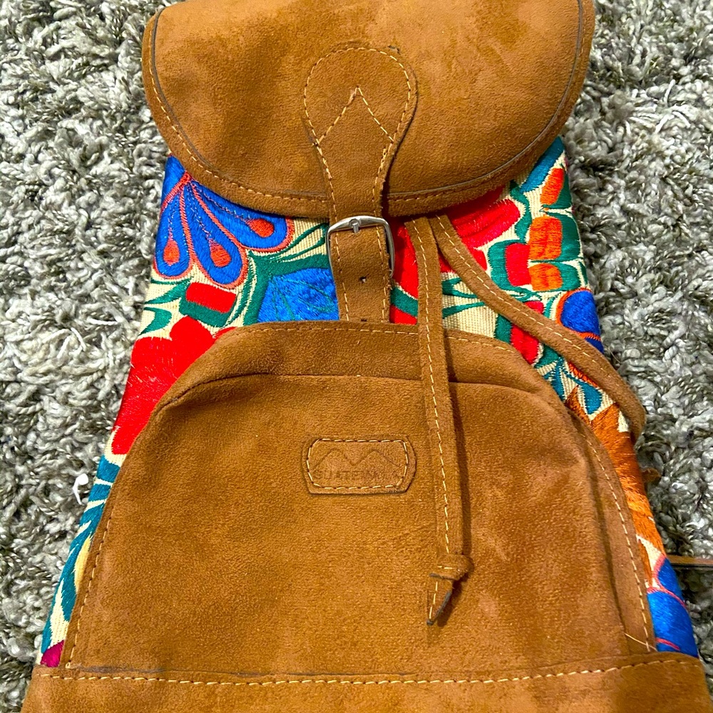 Brand New Guatemalan handwoven backpack